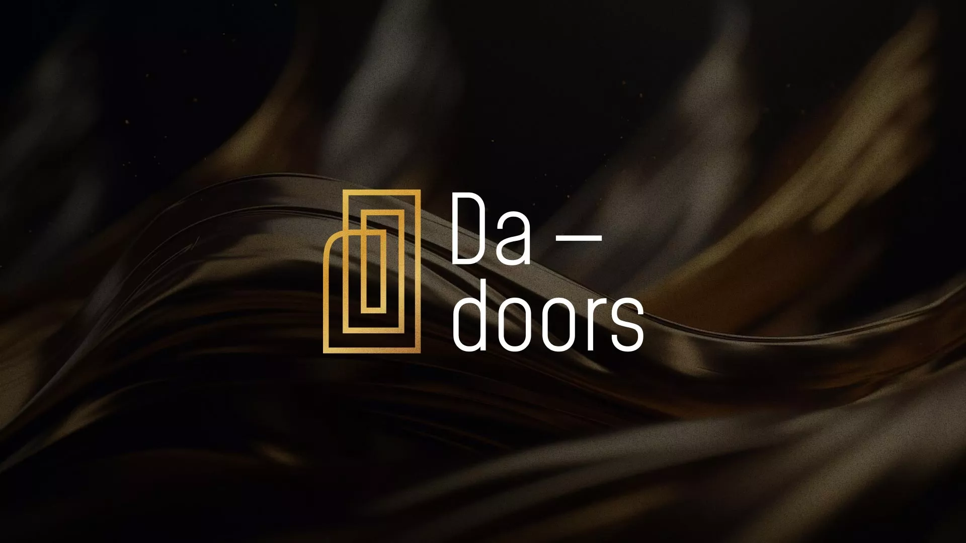 Разработка логотипа для компании «DA-DOORS» в Хвалынске